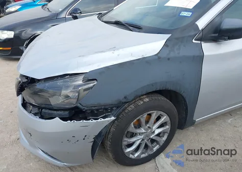 2018 Nissan Sentra Sv z USA, uszkodzony, nr VIN 3N1AB7AP6JL645259